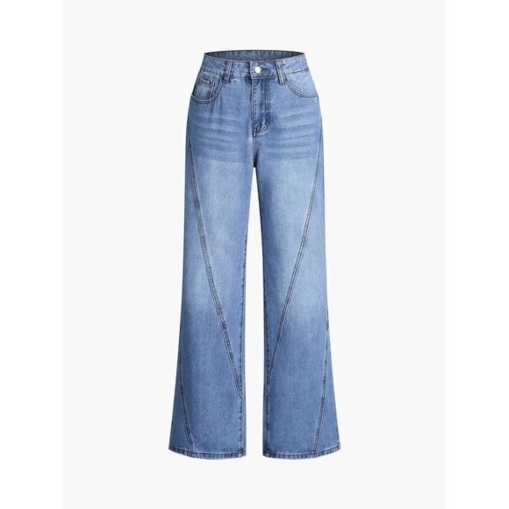 Commense Vintage Denim Straight Leg Pants‎ size M/6 - Picture 5 of 9